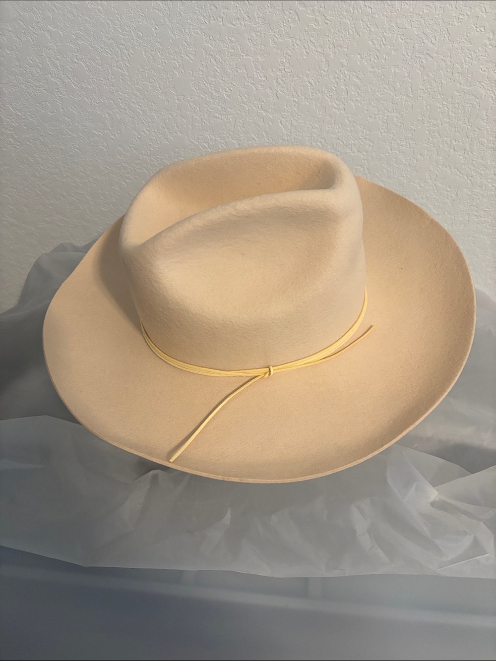 Lack Of Color Ivory Goldfinger Wide Brim 100% Wool Hat SZ XL Desert Boho NWT - Picture 6 of 13